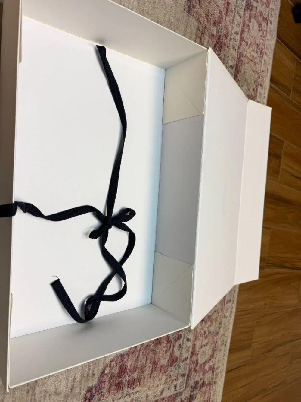 Moncler Large White Empty Gift Box In Good Shape